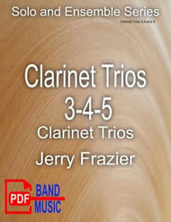 Clarinet Trios #3, #4,and #5 Clarinet Trio P.O.D. cover Thumbnail